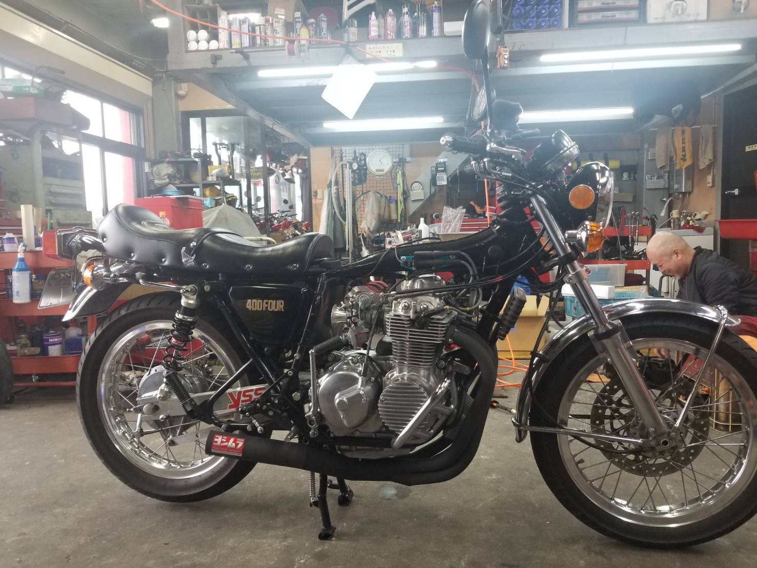 アップハン！！！ | CB400F AGAIN (アゲイン)