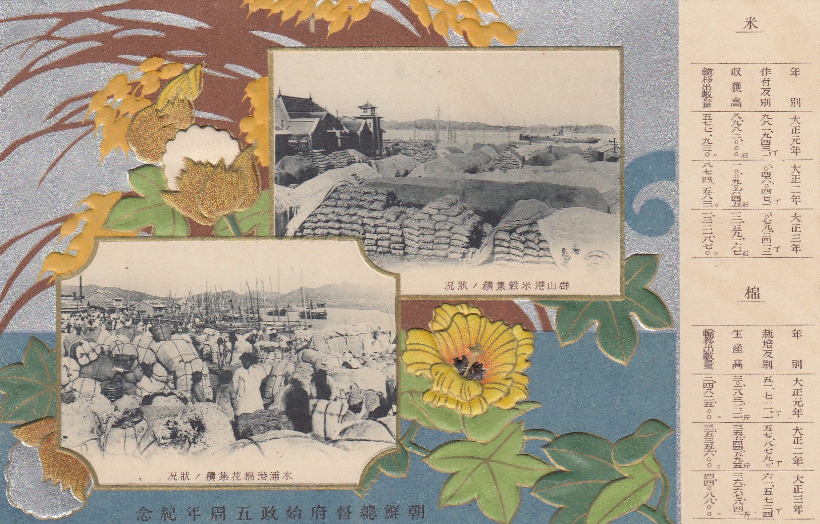 朝鮮総督府発行 朝鮮総督府始政５周年記念 | 消印・はがき・切手の書斎