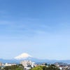 平成最後のスカイバルコニー富士と江ノ島の画像