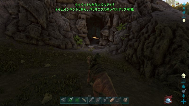 ａｒｋ ｐｓ４ アイランド 洞窟探索 賢者 狩人 Okirakuruukuのゲームブログ