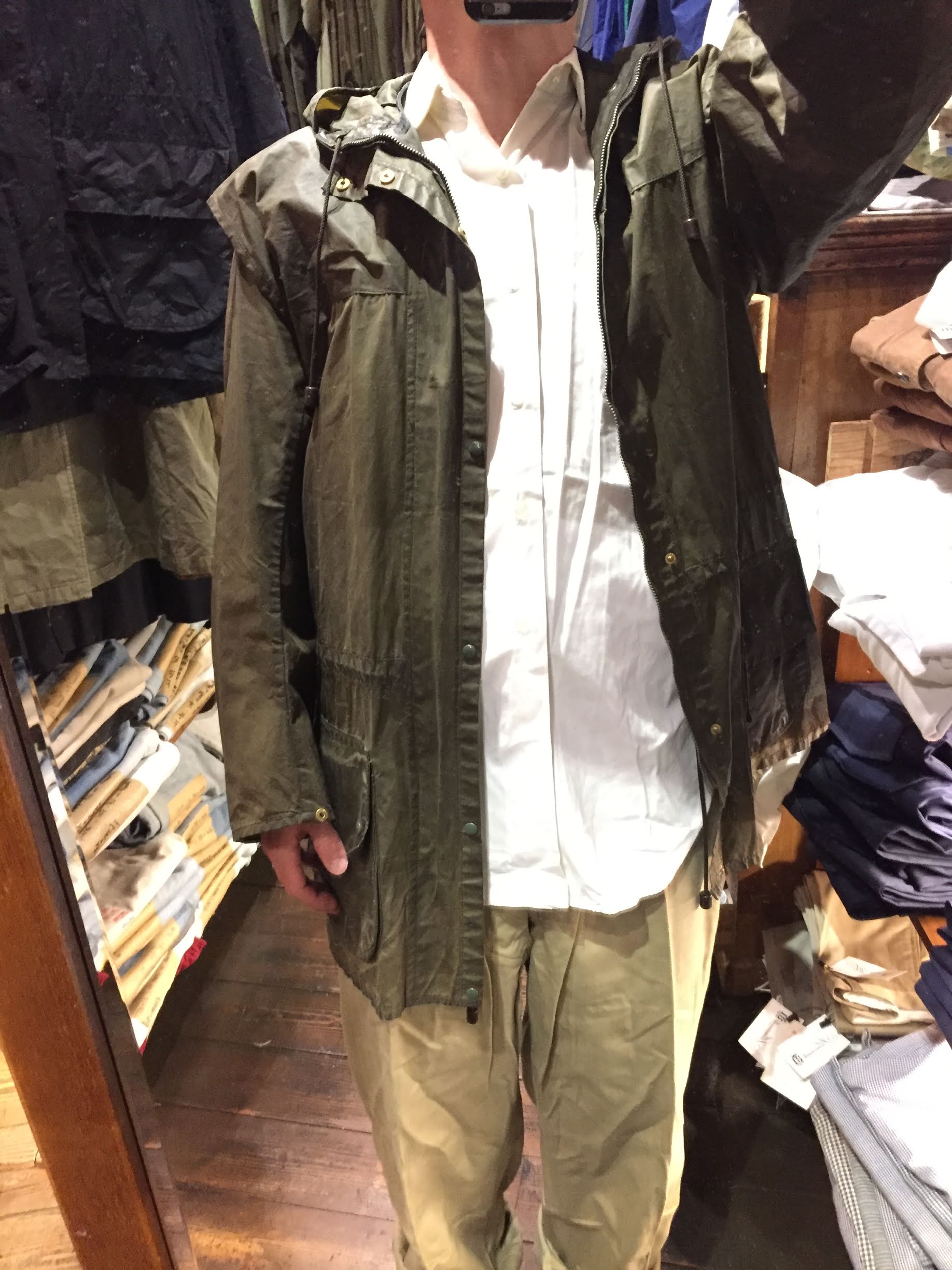 Barbour DURHAM & French Army Chino & RN Shirts