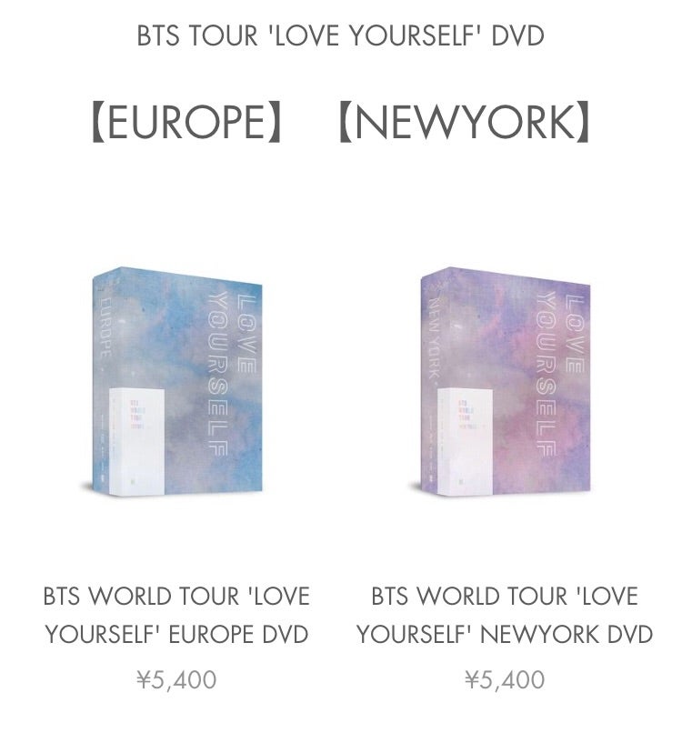 CD 激安商品 ヨーロッパ YOURSELF DVD LOVE EUROPE BTS Ninki Shinpin