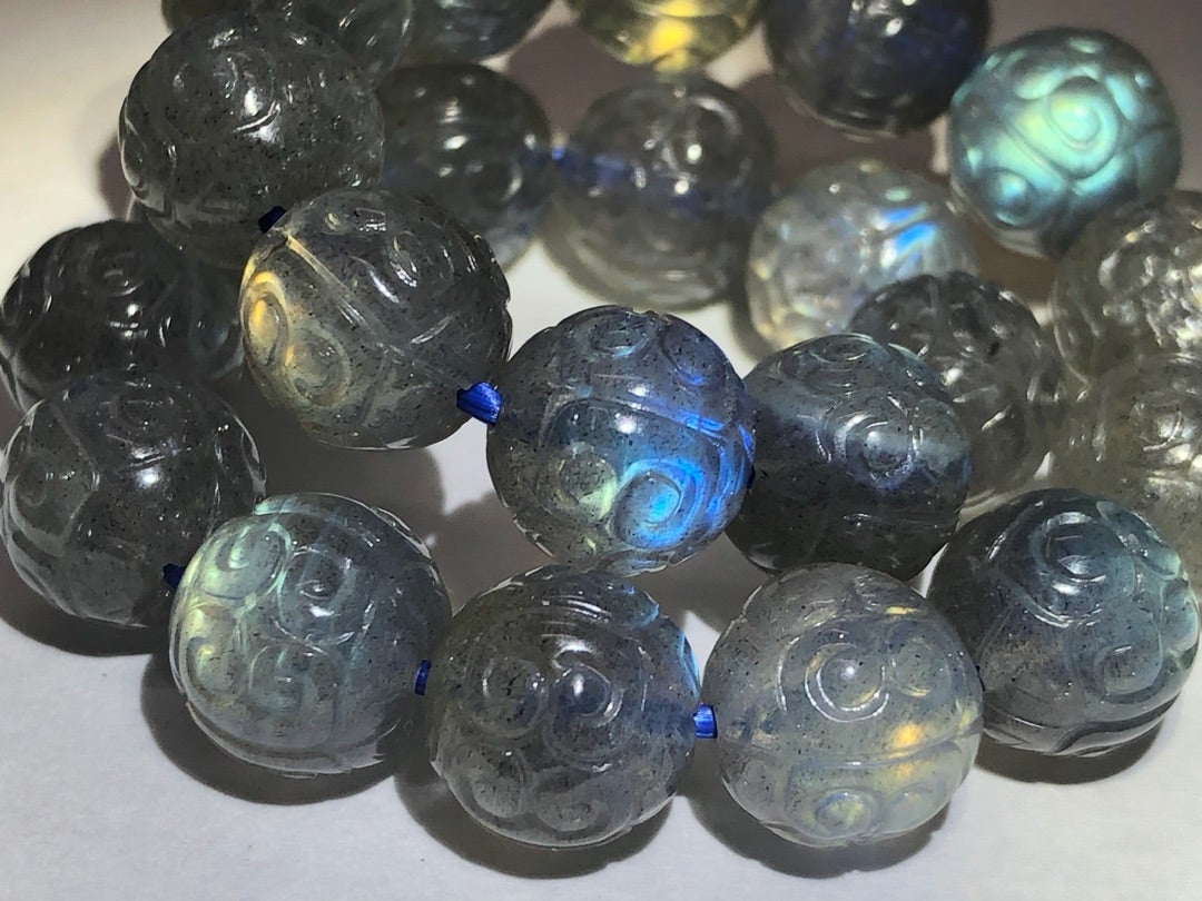 回紋珠のラブラドライト | 天然石STONE PLANET 京都