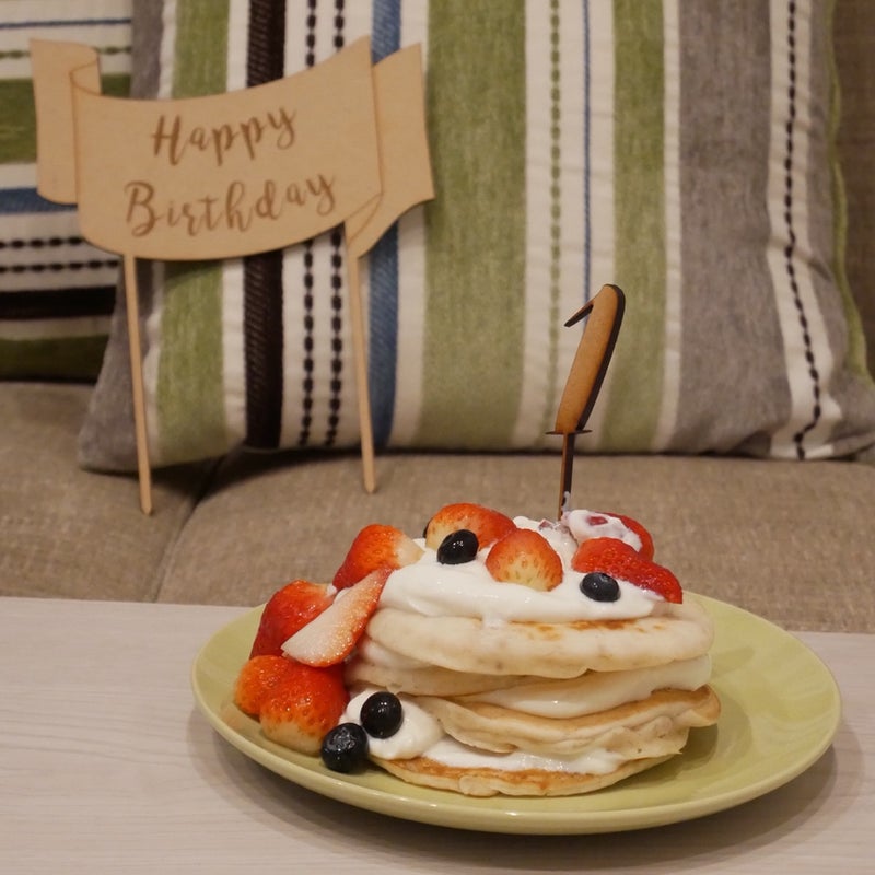 １歳の手作りお誕生日ケーキ 柴田真希オフィシャルブログ 食卓を笑みでいっぱいに Powered By Ameba