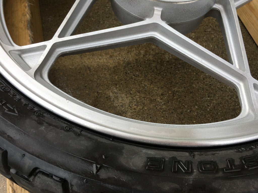 GN125 GS125星型キャストホイール(足付け研磨) | 平社員's LIFE GN125 GS125星型キャストホイール(足付け研磨) | 平社員's LIFE