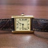カルティエ Cartier タンク 15分で時計電池交換完了！！の画像