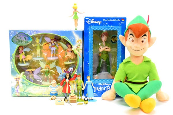ディズニー映画・Peter Pan/ピーターパン＆ティンカーベルのフィギュアとぬいぐるみ：） | おもちゃ屋 KNot a TOY(ノットアトイ)