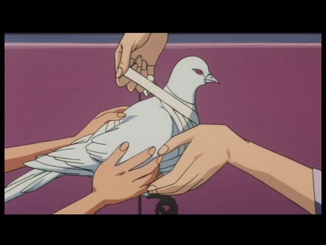 鳩メモ（アニメ映画『名探偵コナン 世紀末の魔術師