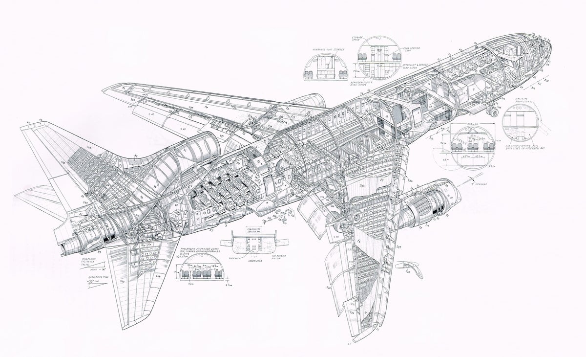 詳細透視図 ロッキード L-1011 トライスター | ForLife4416のブログ 詳細透視図 ロッキード L-1011 トライスター | ForLife4416のブログ