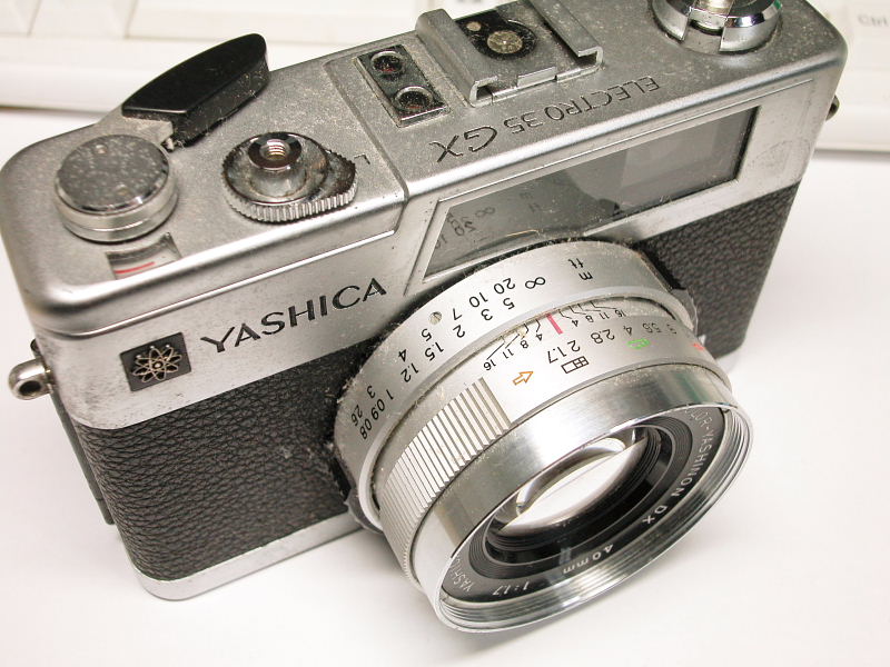 ヤシカエレクトロ35gx分解してみる Yashica Electro35gx 趣味のカメラ プラモ時々日常