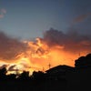８月２１日の夕景～♪の画像