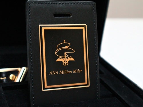 ANA Million Miler タグ 黒 50万LTマイル記念-