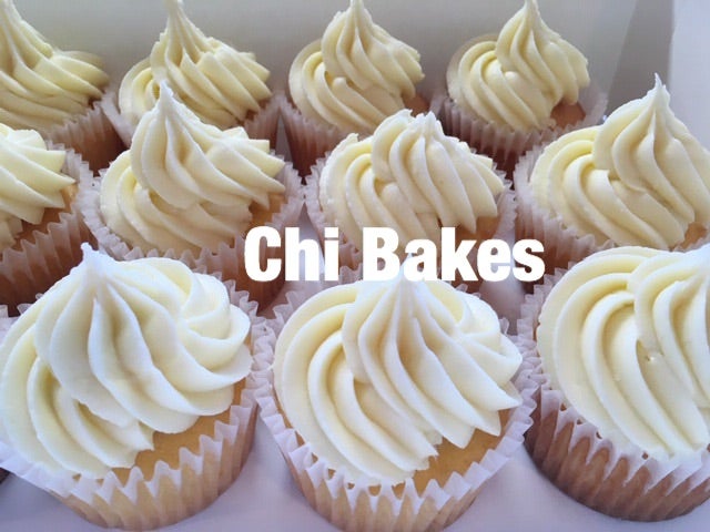 シンプルなカップケーキを Chi Bakes