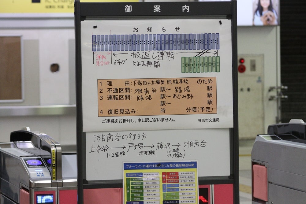 横浜市営地下鉄が脱線 アナログ生活の愉楽