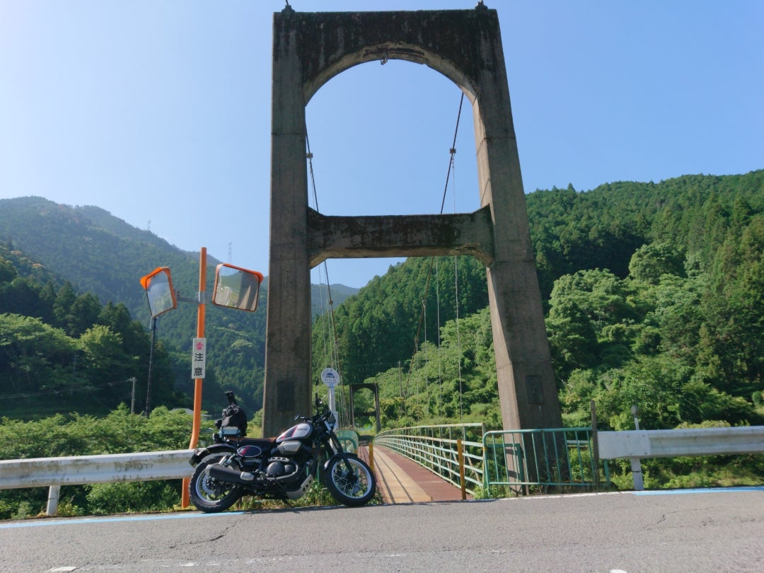 YAMAHA SCR950マッサル♪のバイク日記。モーニング釣～リング(￣▽￣)b(国道480号線有田川から大阪和泉市)