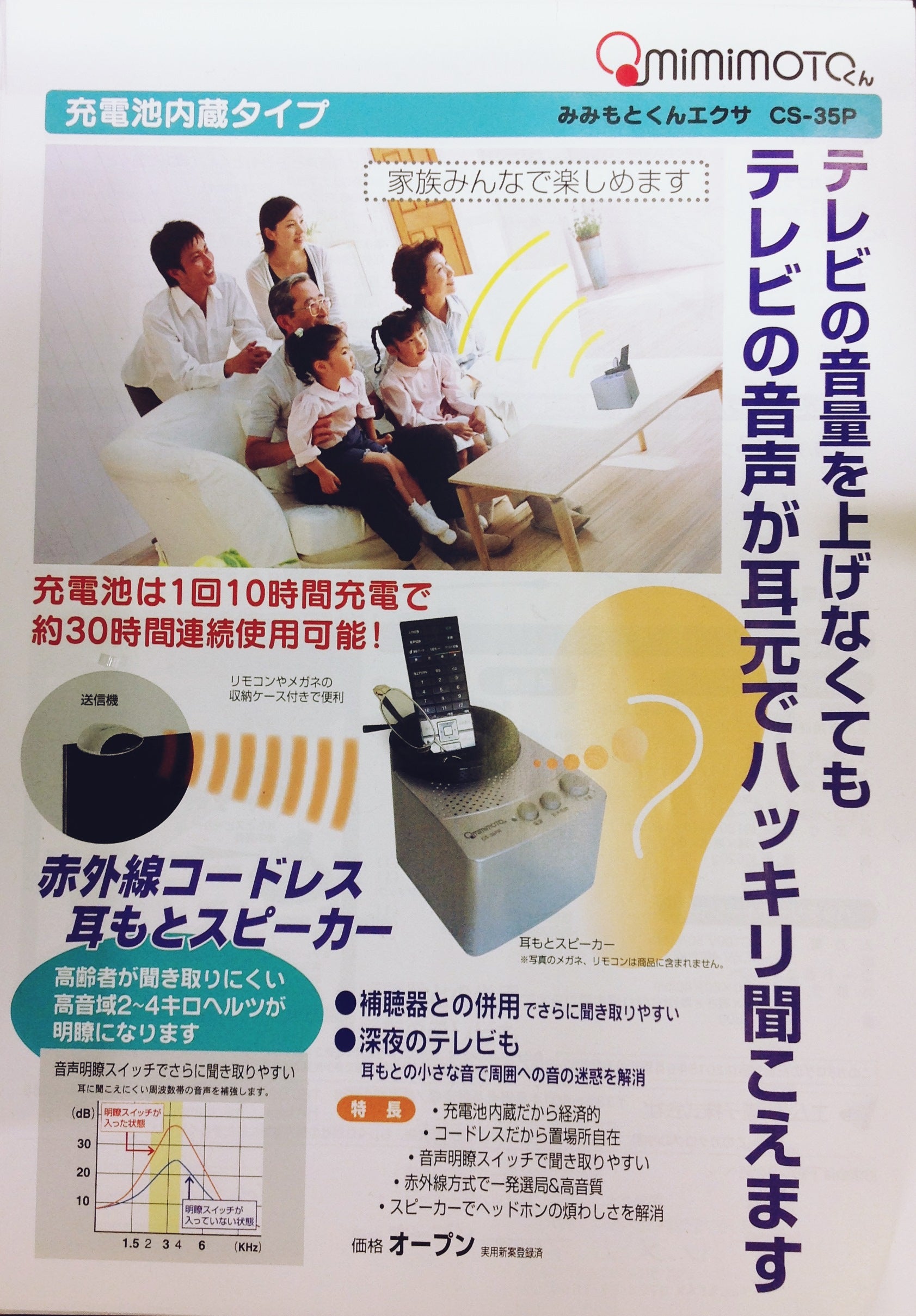 エムケー電子 赤外線コードレススピーカー 替わっ みみもとくん エムケー電子 赤外線コードレススピーカー 替わっ みみもとくん