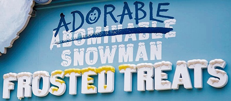 スノーマン フロステッド トリート Adorable Snowman Frosted Treat 世界のディズニー