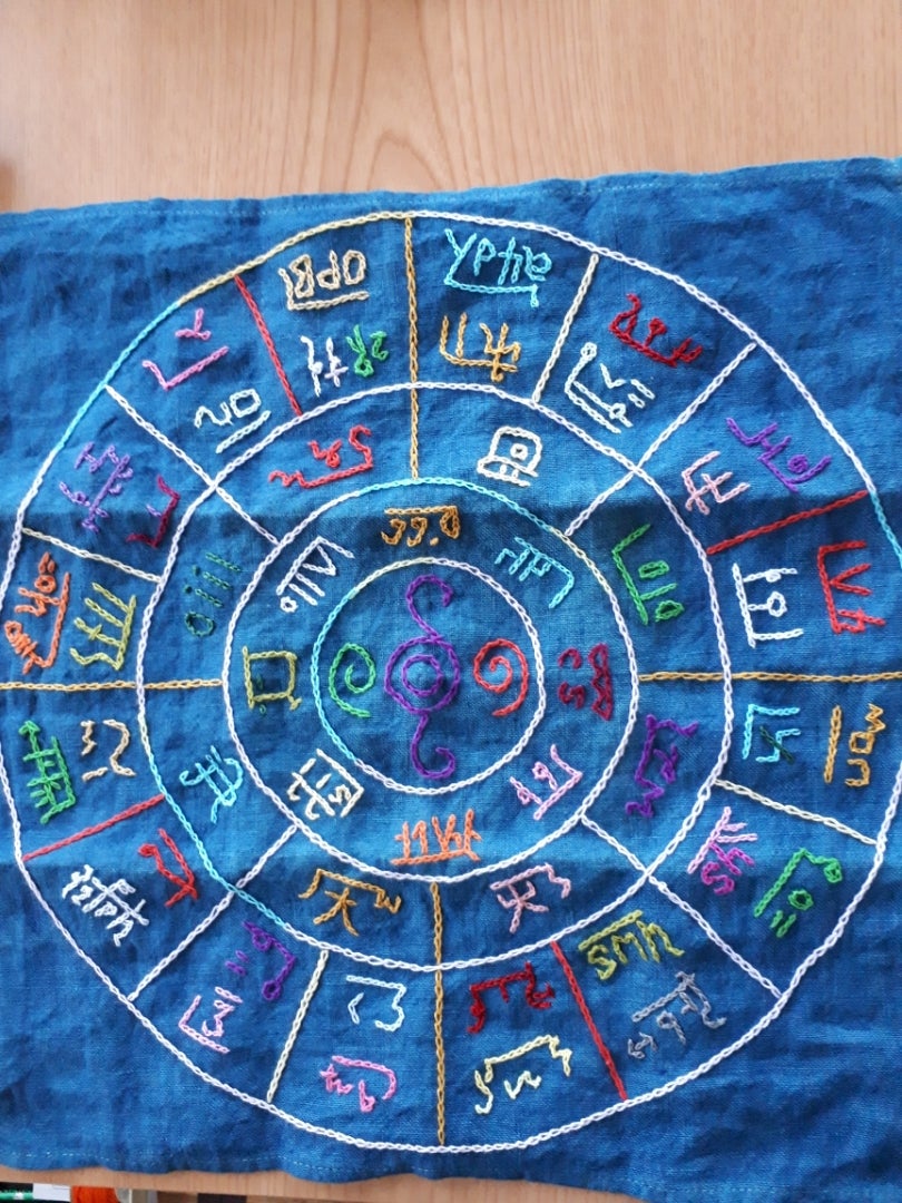 龍体文字フトマニ図刺繍ラインナップ2 | サファイアのブログ
