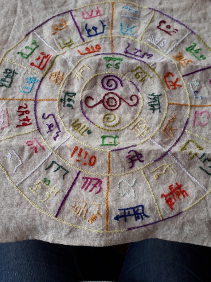龍体文字フトマニ図刺繍ラインナップ2 | サファイアのブログ