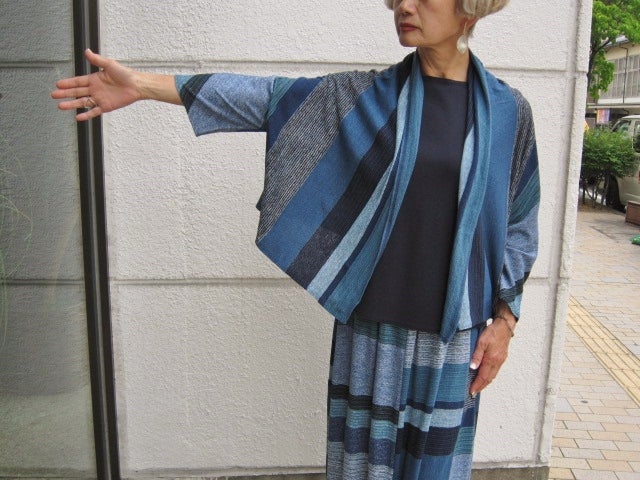 “コットンリネンボーダー”のジャケット＆スカート | 長野ヨーガンレール Jurgen Lehl Nagano