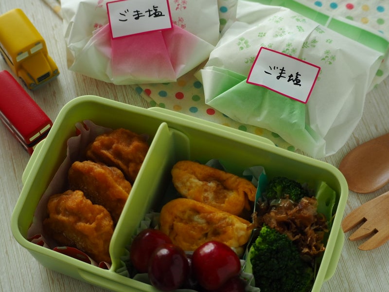 高校生男子お弁当 自然解凍の冷凍食品使ってみました 千葉県浦安市のオンライン料理教室すぷらうと