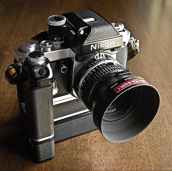 カメラ&レンズのこと(12)：「ニコンＦ２ フォトミックＡ」+モーター