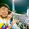 横浜スタジアムで野球観戦！の画像