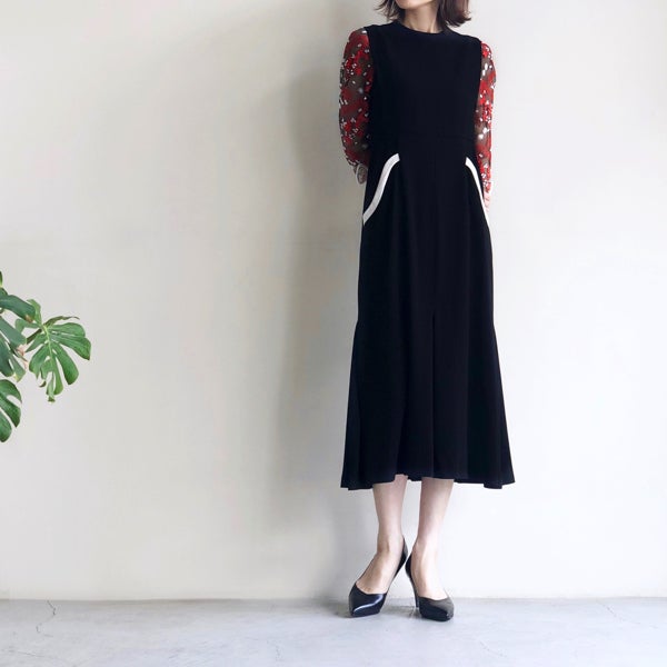 Lace Sleeves A-Line Dress | Mame Kurogouchi CLARK 入荷情報