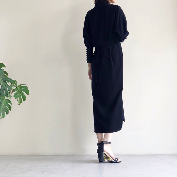 Volume Sleeves V-Neck Dress | Mame Kurogouchi CLARK 入荷情報
