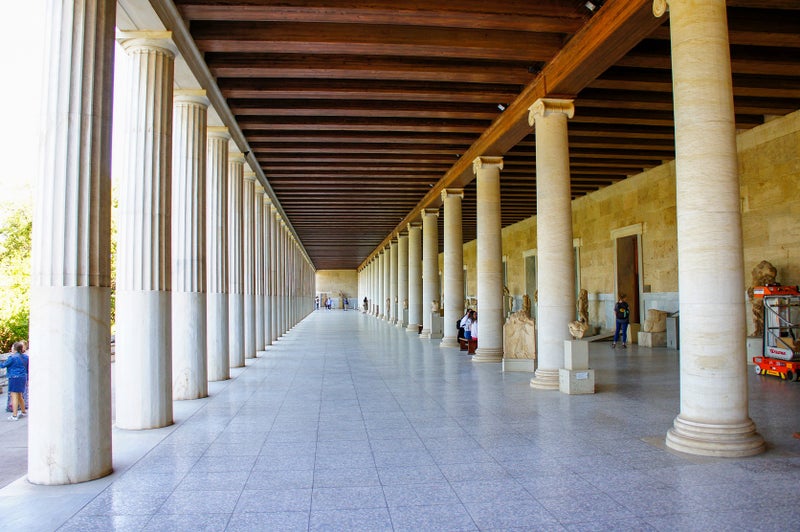 古代アゴラ、アタロスの柱廊
