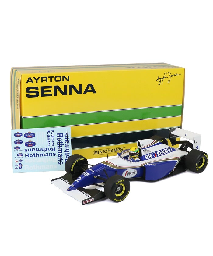 9300円 適切な価格 ミニチャンプス アイルトンセナ ウィリアムズルノー FW16 1994