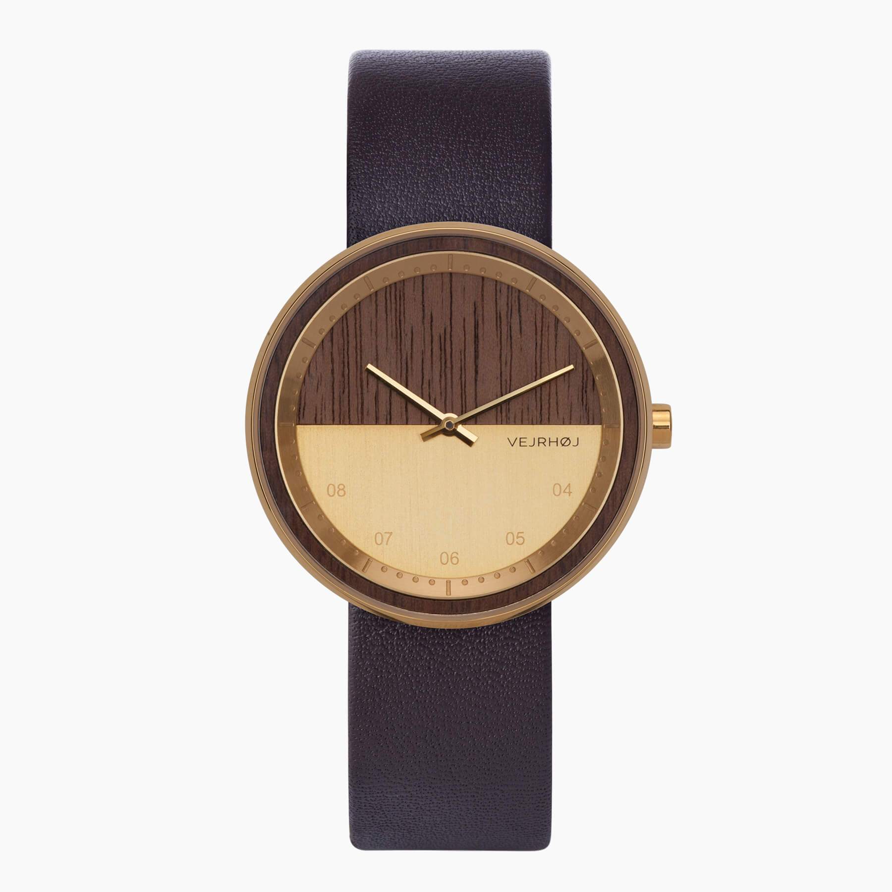 腕時計プレゼントおしゃれセンス木製Brand New Nordic賞ヴェアホイVEJRHOJ 