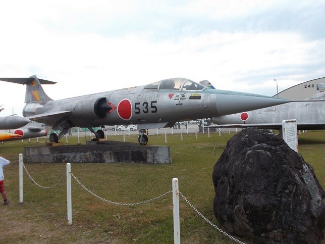 展示機を巡る（星の戦闘機！ロッキードF-104J【栄光】スターファイター