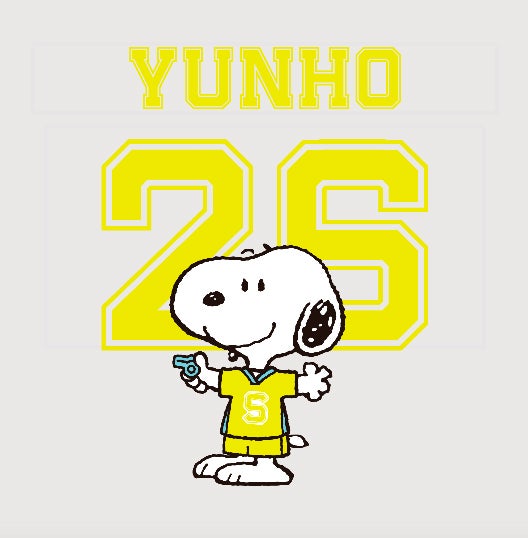 ユニクロのスヌーピーtシャツで ユノtを作る My Diary December1812