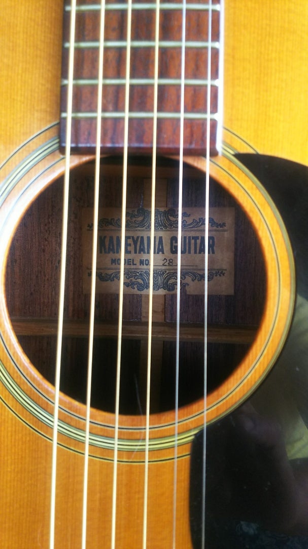 KANEYAMA GUITAR MADE IN JAPAN パリサンドル | ゆずマンのギター説明 