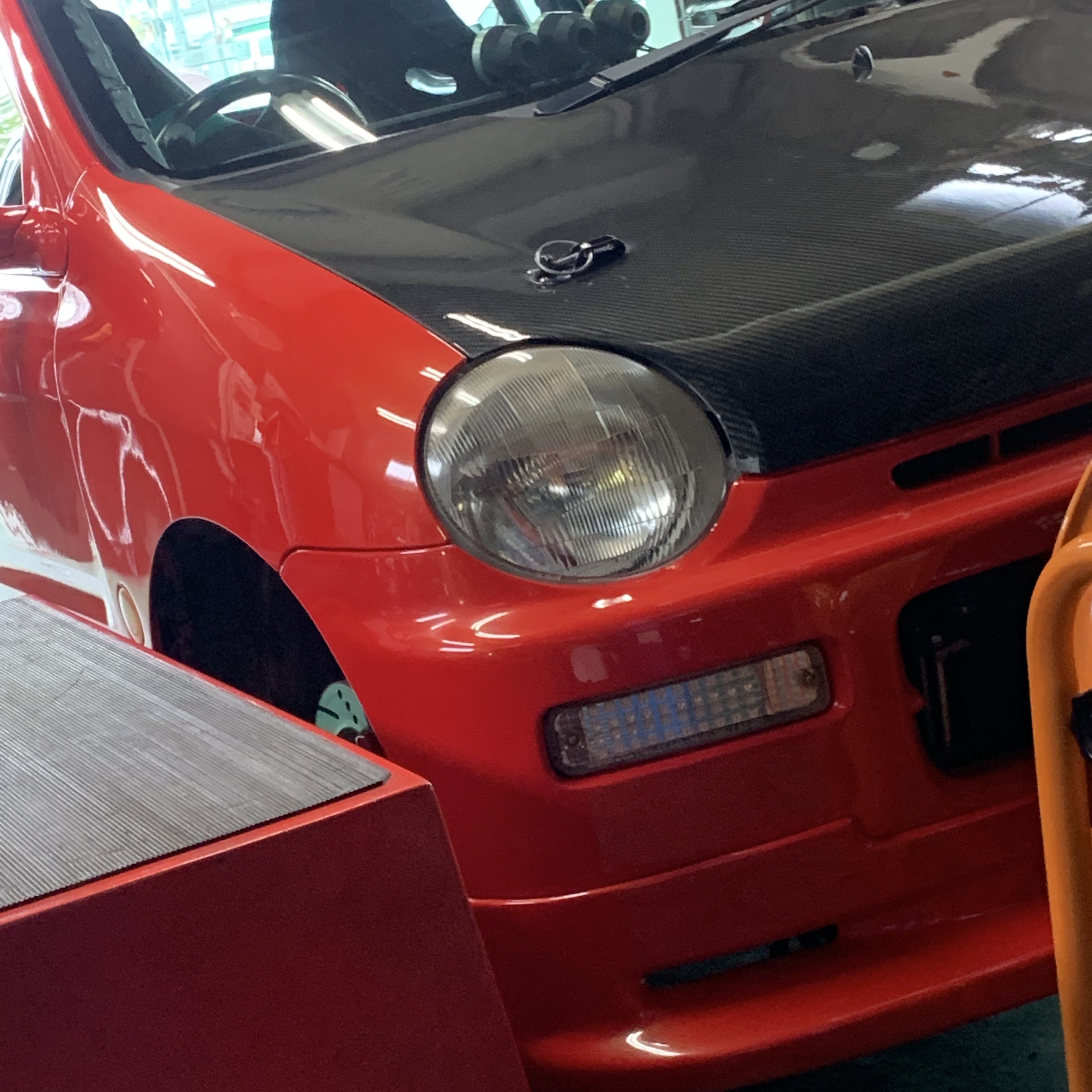 JA4 ハルテック スプリント500カプラーオン現車セッティング♫ばえる絵 