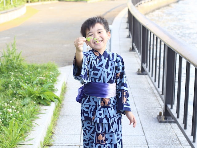 男の子編 子どもの浴衣帯の結び方 着物でもっとキレイになれる 東京都中央区月島の着付け教室 出張着付けサービス