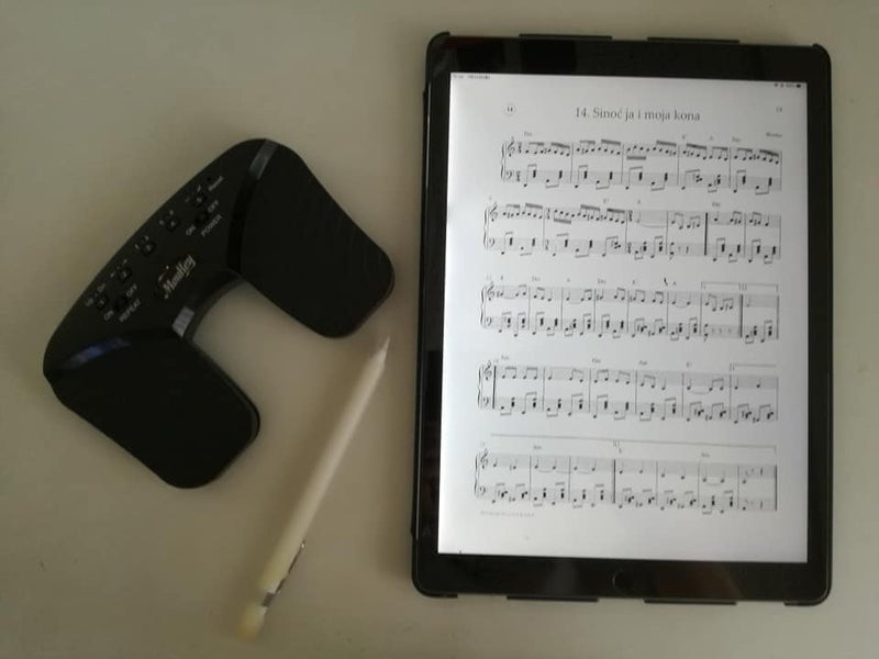 Ipadで電子楽譜 約半年使ってみての感想 アコーディオン日記