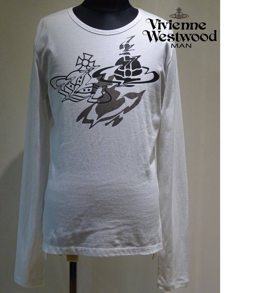 Vivienne Westwood MAN ORBプリント長袖Tシャツ | Galleryブログ 通販