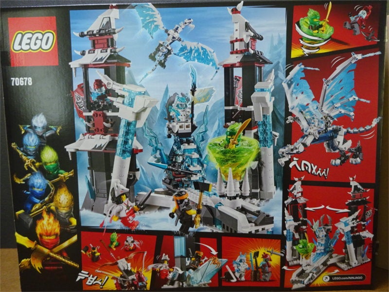 レゴ ニンジャゴー 魔境のブリザード神殿 を組み立てました 趣味のレゴ部屋記録