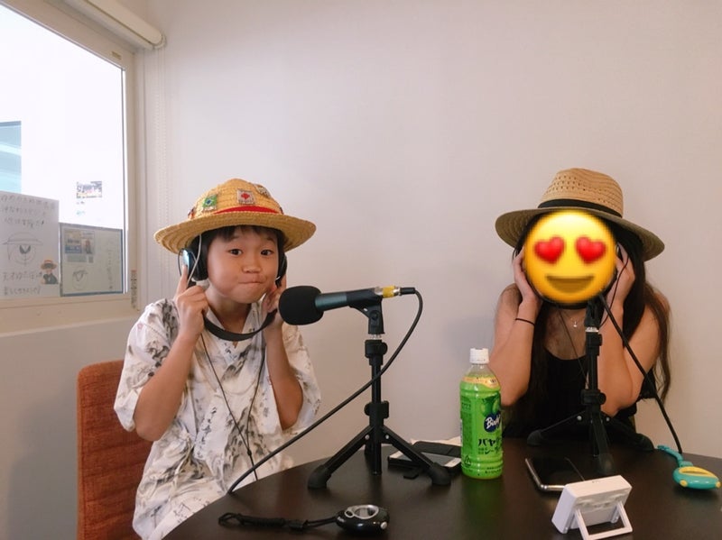 ゆたぼんラジオにゲスト出演する姉のあっちゃん（2019年8月3日）