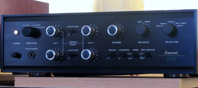 オールド・サンスイAU-555(その1) | いたずラッコのブログ オールド・サンスイAU-555(その1) | いたずラッコのブログ