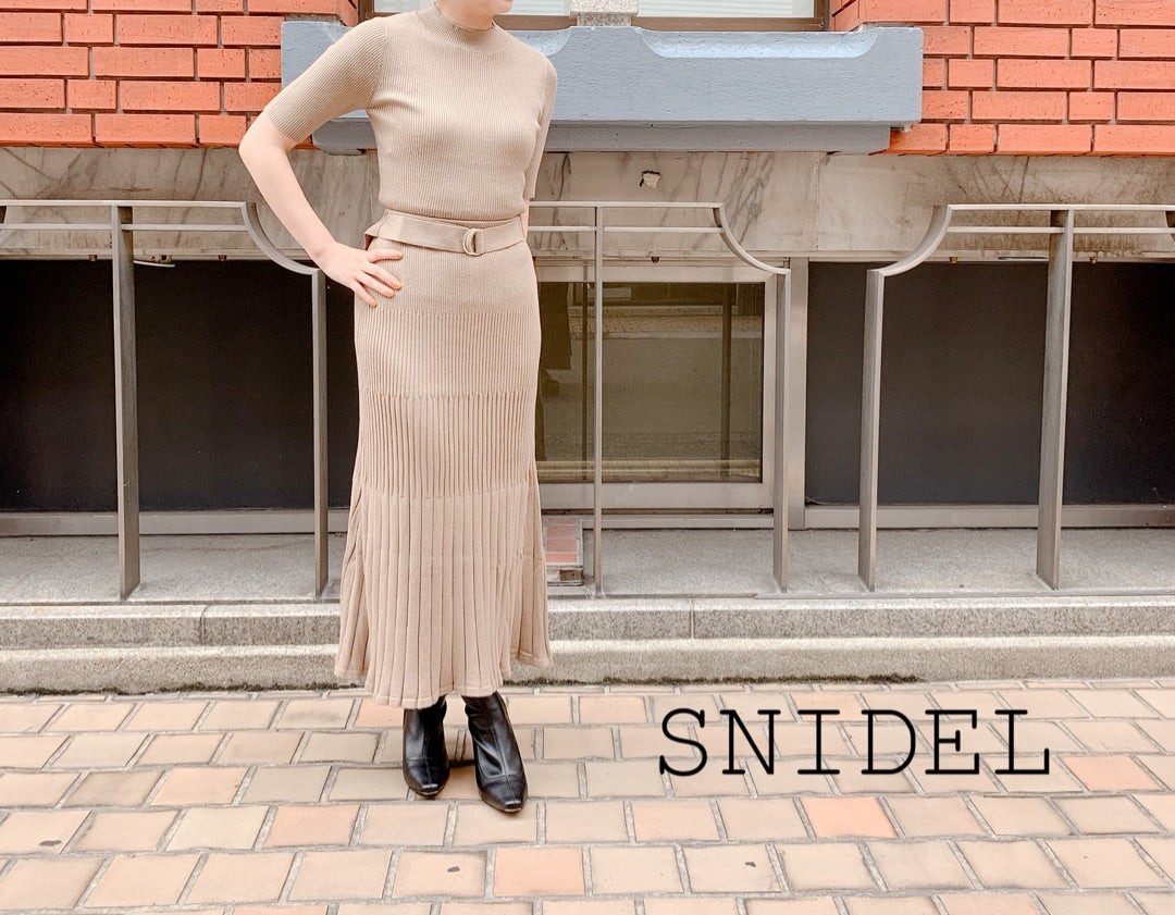 SNIDEL☆ハーフスリーブニットセットアップ | English rosaのBLOG