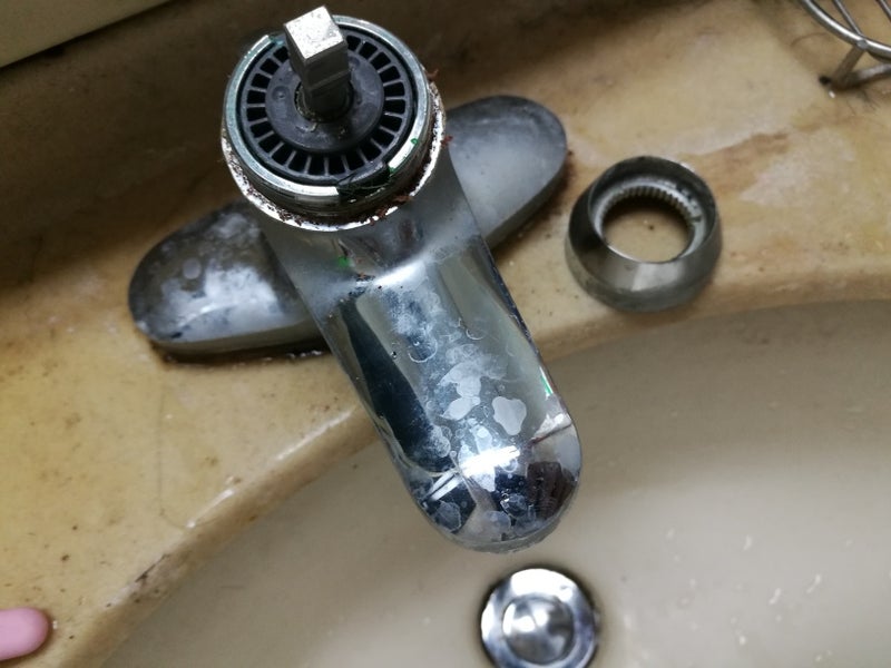 洗面所水栓修理 カートリッジ交換 | 日々の記録