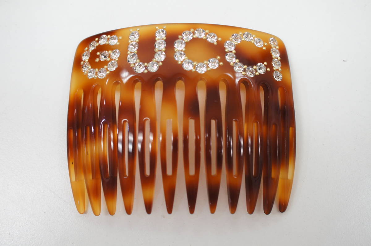 GUCCI グッチ クリスタル ヘアコーム」ヘアアクセサリーのお買取 | 買