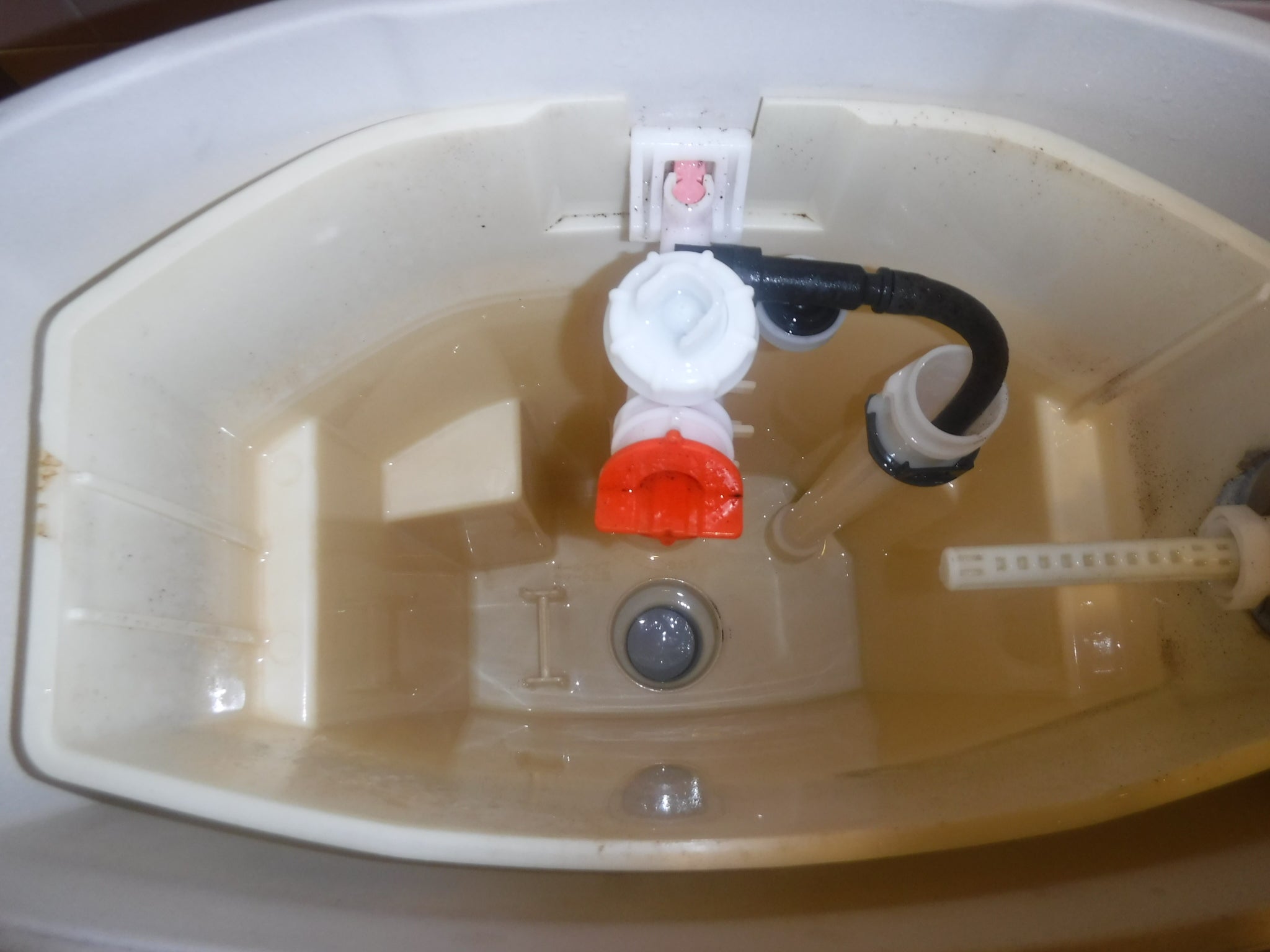 「トイレの水が流れっぱなし」トイレ(TOTO製SH90BA)修理工事 堺市某診療所 マルイチ住宅設備機器株式会社