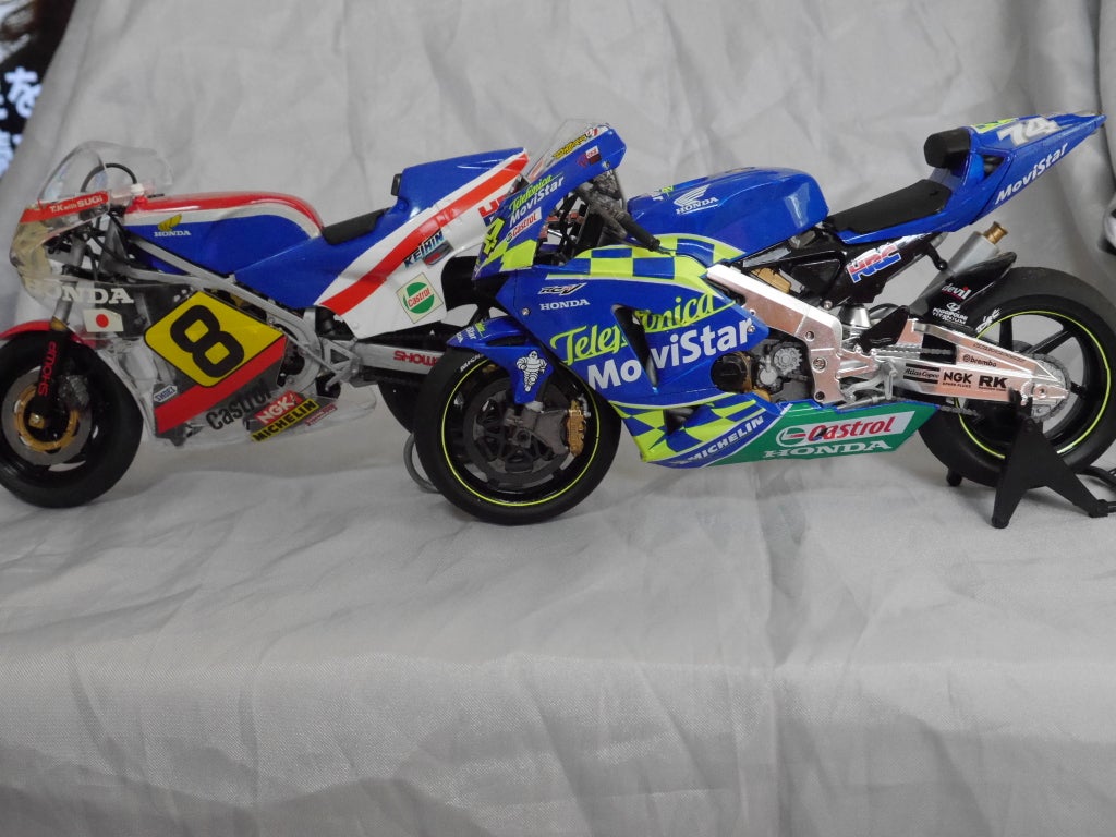 完成 1/12 ホンダRC211V '03 チーム・テレフォニカモビスター 完成 1/12 ホンダRC211V '03 チーム・テレフォニカモビスター