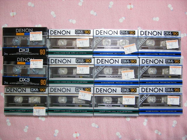 DENONカセットテープ | 白くまガンジーのブログ
