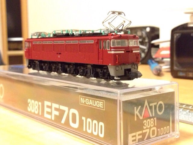 KATO EF70-1000入線 まだまだ続く赤い機関車 | 南武蔵野線