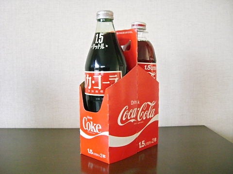 １９８３年頃～ コカ・コーラ１．５ペットボトル用？ カートン 